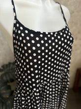 Load image into Gallery viewer, MAXI BLACK SPOT DRESS - SZ OSFA
