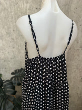 Load image into Gallery viewer, MAXI BLACK SPOT DRESS - SZ OSFA
