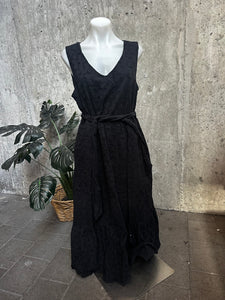 BLACK SUMMER DRESS - SZ 14